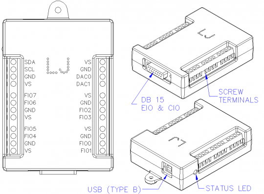 Appendix B - Enclosure and PCB Drawings [U3 Datasheet]