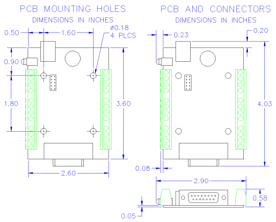 Appendix B - Enclosure and PCB Drawings [U3 Datasheet]