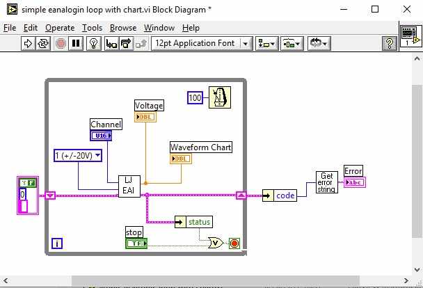LabVIEW Examples for U12 - Windows | LabJack Public Support